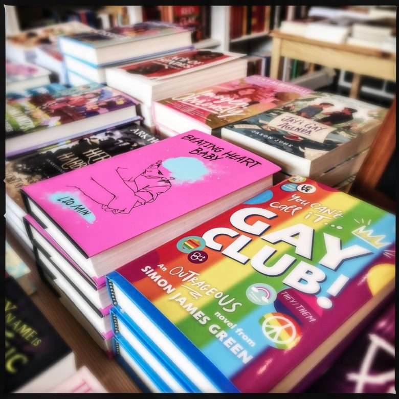 Books for sale at Little District Books on Barracks Row