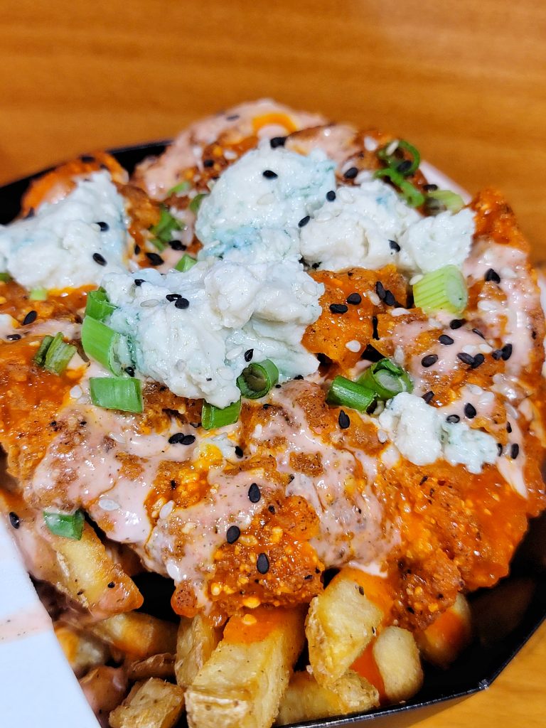Buffalo fries from Bubbie's Plant Burgers in Washington, D.C.