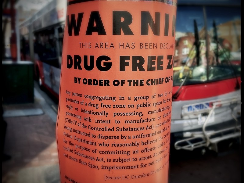 drug-free zones