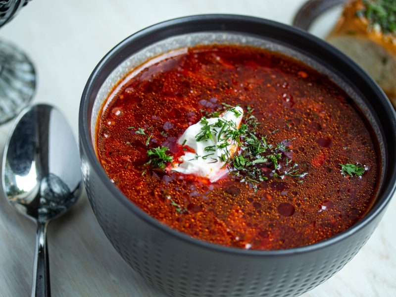 Borscht from Ruta in Washington, D.C.