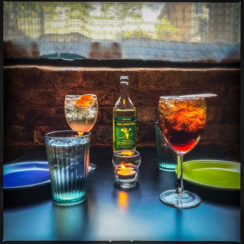 A table at Martha Dear in Washington, D.C.