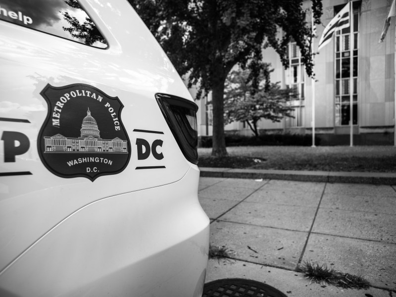 Pictured: an MPD police cruiser