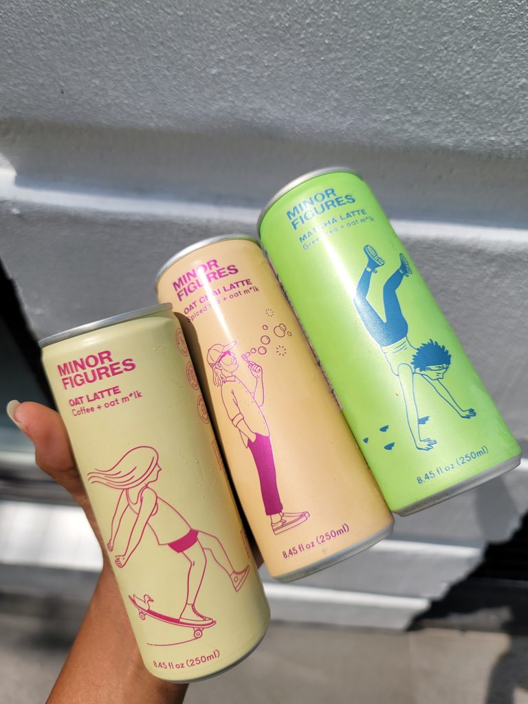 Canned drinks available at Sincerely Breakfast