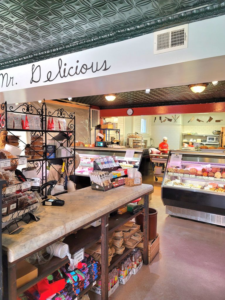 The interior of Stachowski's Market in Washington, D.C.