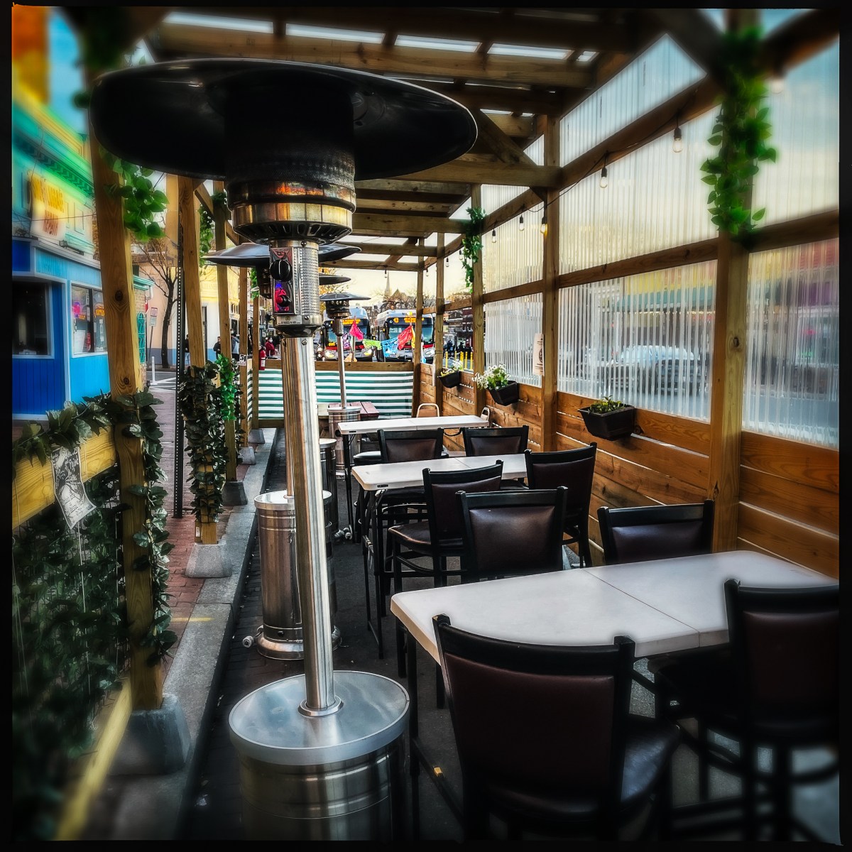 Marx Cafe streatery in Mount Pleasant